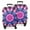 Colorful Tie Dye-1, variant on Vibrant Tie Dye Symmetry Luggage Cover Fashion Suitcase Cover Baggage Covers Fit 25-28 Inch Luggage (Go Travel)