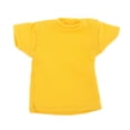 thumbnail image 2 of 1:12 ropa en miniatura de manga corta, disfraz de figura de acción, muñecas corporales de juguete, moda holgada hecha a mano, mangas cortas femeninas Amarillo CUTICAT Miniatura manga corta, 2 of 8