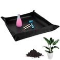 thumbnail image 4 of 5Pcs Garden Tools Set Miniature Planting Tool Mini Portable Transplanting Tool Kit with Shovel Rake Spraying Bottle Transplanting Pot Mat for Succulent Bonsai Small Plants, 4 of 10