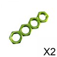 thumbnail image 1 of 2xJuego De 4 Tuercas De Rueda Hexagonales Para Vehículos RC 1:7 1:8 Accesorios De Repuesto Verde, 1 of 6