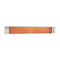 Eurofase Heating - 6000 Watt Electric Infrared Dual Element Heater-277 Voltage-Stainless Steel Finish-Stella Decorative Fascia