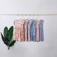 thumbnail image 6 of KPOPLK Toddler Girl Summer Dress Outfits Cute Embroidered Sundress Dresses Clothes for Girls 18 24 Months 3T 4T 5T 6T(2-3 Years,Blue), 6 of 8