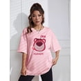 thumbnail image 4 of Playera Manga Corta Oversizee Mujers Strawberry Bear Iotso, 4 of 6