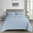 thumbnail image 3 of Swift Home Ultra Soft Pinsonic Quilt Set – Lightweight, Hypoallergenic, All-Season Bedding, 3 of 3