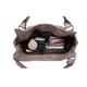thumbnail image 5 of Bolso de mano ITSCOSY de piel sintética a la moda con hombros holgados, caqui, 5 of 7