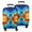 Colorful Tie Dye-2, variant on Indigo Tie Dye Snowflake Luggage Cover Fashion Suitcase Cover Baggage Covers Fit 25-28 Inch Luggage (Go Travel)