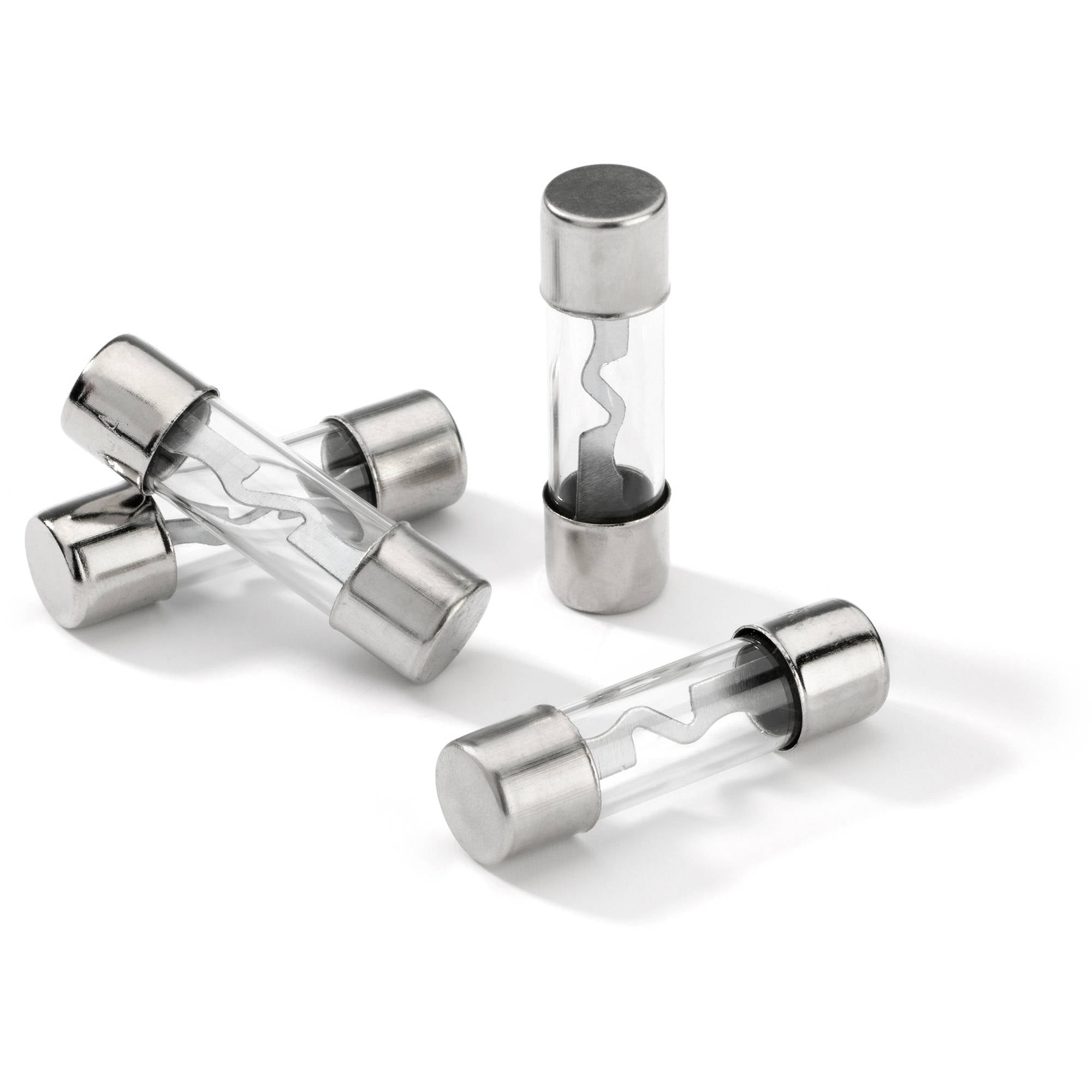 5 PACK 30 AMP AGU FUSE FUSES GOLD PLATED INLINE HIGH QUALITY GLASS NEW AGU30