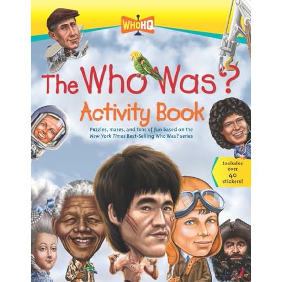 Pre-Owned The Who Was? Activity Book (Paperback) 0448489503 9780448489506