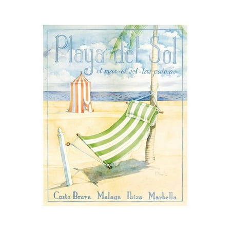 Playa del Sol Print Wall Art By Paul Brent (Best All Inclusive For Wedding Playa Del Carmen)