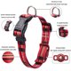 thumbnail image 2 of Collar para gato -S- Collar rojo con estampado digital, soporte para Airtag, hebilla de seguridad, collar personalizado para gato, 2 of 5
