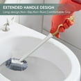 thumbnail image 5 of Beautynvta Toilet Bowl Brush without Holder for Bathroom, Deep Cleaning Toilet Cleaning Brush with Extented Handle for Dead Corner Clean, 5 of 7