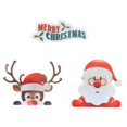 thumbnail image 1 of Pegatinas de coche, bombillas decorativas, imanes de nevera magnéticos festivos, Navidad, repuesto artesanal, tira reflectante creativa, 1 of 5