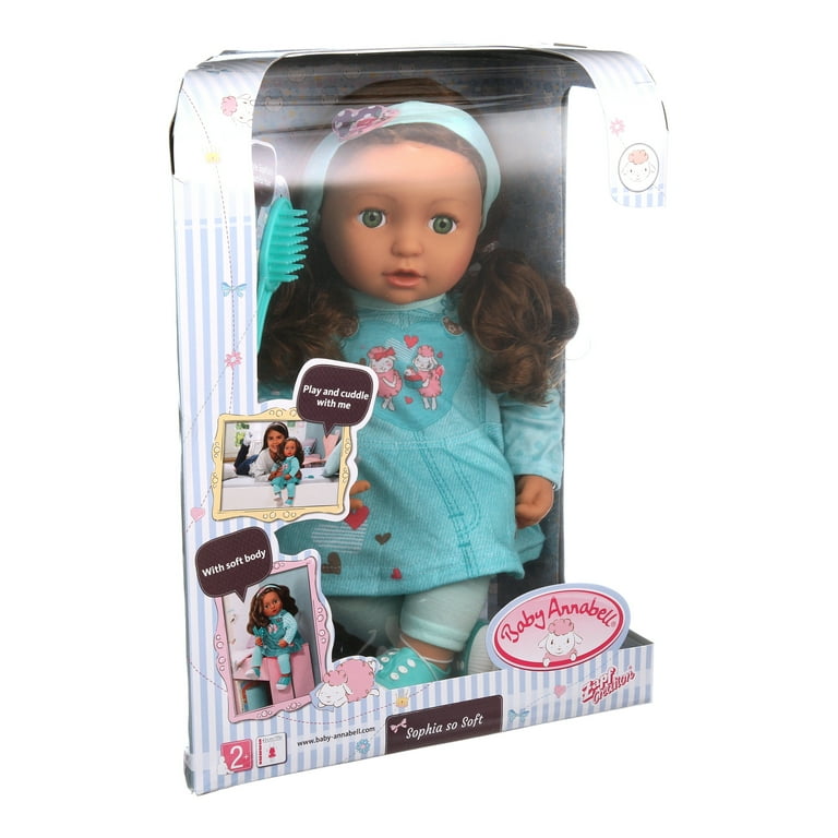 Sophia So Soft Baby Doll with Brushable Hair- Blue Outift Gift Toy for  Girls Ages 3 4 5+ 