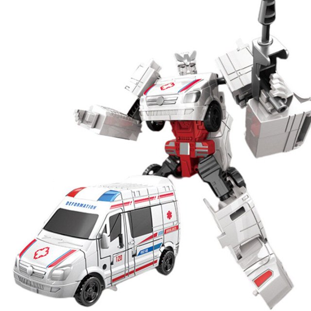 tanque de transFormación militar de 26CM para niños, Figuras de acción de Anime, LG13, MP36, coche blindado, Robot, película, juguete clásico