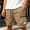 A40 Brown, variant on Men's Cargo Shorts Quick Dry Lightweight Athletic Shorts Elastic Waist Drawstring with Multi Zipper Pockets for Hiking Golf Workout Outdoor Summer Casual