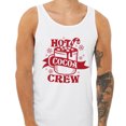 thumbnail image 2 of Hot Cocoa Crew Tank Top Unisex 2X-Large White, 2 of 5