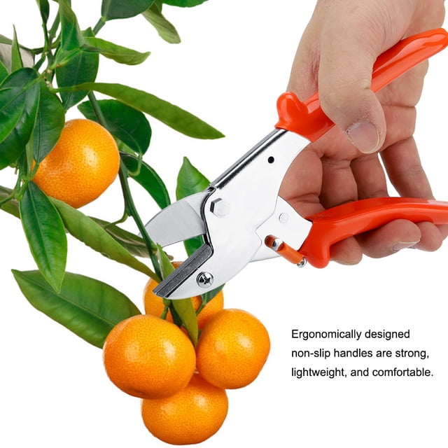 Tijeras de podar manuales para jardinería, tijeras podadoras con cuchillas de acero sk5 para parques y patios
