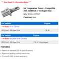 thumbnail image 2 of Air Temperature Sensor - Compatible with 2003 Ford E-450 Super Duty, 2 of 2