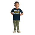 thumbnail image 3 of United States Navy Courage Strength Toddler Boy Girl T Shirt Infant Toddler Brisco Brands 4T, 3 of 6