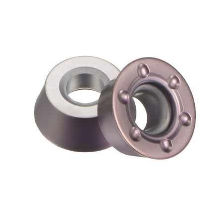 

Uxcell RPMT1204MO-MM CNC Lathe Indexable K68/K8753 Carbide Turning Inserts 2Packs