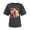 Dark Gray, variant on Outdoor Tops for Women Fashion Round Neck Short Sleeved Letter Print Womens Athletic Tops,Pink,S