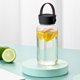 thumbnail image 1 of Vaso De Plástico, Diseño Transparente, Estética Elegante, Botella De Agua Deportiva Portátil, Ideal Para Actividades Al Aire Libre E Hidratación Diaria, Color Negro, 1 of 9