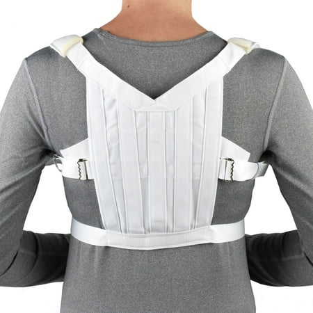 OTC Posture Control Shoulder Brace, White, X-Small