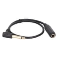 thumbnail image 2 of Microphone Audio Cable, Audio Cable Efficient Transmission Environmental Friendly 0.5m Length 1/4in  For Musical Instrument, 2 of 8