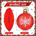 thumbnail image 2 of Adorno inflable con forma de bola navideña, 80 cm, Jetec, 2 unidades, 2 of 6