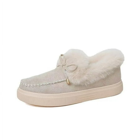 

Round toe women s boots thick soles orthotic wool with arched brackets thick and warm cotton shoes winter women s boots