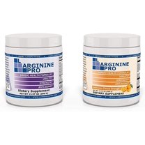 L-Arginine Pro Powder - 5500mg L-Arginine, 1100mg L-Citrulline Cardio Health (Grapeberry Jar / Citrus Orange Jar)