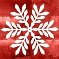 thumbnail image 2 of PI Studio  26x26 White Modern Wood Framed Museum Art Print Titled - Nordic Snowflake II, 2 of 4