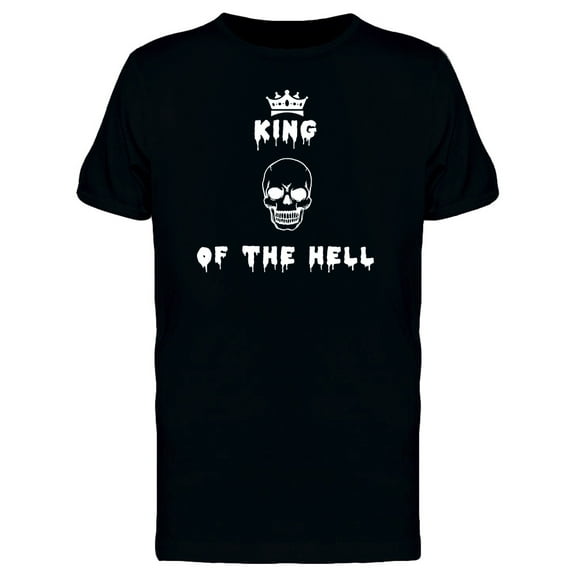 King Of The Hell T-Shirt Men -Image by Shutterstock, Male 3X-Large