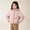 Pink, variant on Girls Hooded Puffer Jacket Water Resistant Zip Up Quilted Warm Short Coat with Drawstring Hem for Boys Kids Winter Outerwear Casual School Wear