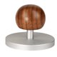 thumbnail image 3 of Golpeador de café de aleación de aluminio con mango de madera ergonómico - 51/53/58mm, 3 of 7
