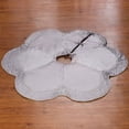 thumbnail image 2 of BrylaneHome Scallop Edge Border Christmas Tree Skirt, 2 of 4