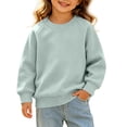 thumbnail image 2 of StSilkitty Baby Boys Girls Pullover Sweatshirts Lightweight Long Sleeve Crewneck Sweatshirt Tops Fall Casual Fashion Tops, 2 of 5