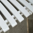 thumbnail image 4 of Cambridge Casual  Alston 3-Piece Wood Outdoor Rocking Chair Set White, 4 of 5