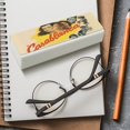 thumbnail image 4 of Casablanca Estuche Rígido para Gafas de Cuero PU Protector con Forro de Felpa Premium Suave para Hombres y Mujeres, 4 of 6