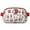 White Christmas Santa, variant on White Christmas Star and Gift Pattern Cute Fanny Packs for Women,Travel Waterproof Crossbody Fanny Bags Waist Purse for Women Anti Theft Adjustable Strap for Running Travel Cycling