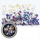 thumbnail image 1 of Accesorios para decoración de uñas, coloridos, de fondo plano, de diamante, de cristal, de metal, caja negra, taladro mixto para uñas, decoración de uñas, 1 of 2