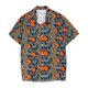 thumbnail image 1 of Camisas Tipo Para Hombre Camisa de manga corta con solapa y hebilla de bolsillo para hombre (Orange, 4XL), 1 of 3
