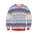 thumbnail image 1 of Suéter de Navidad feo Unisex para hombres y mujeres, ropa con estampado de Santa Elf, novedad de otoño e invierno, 2024, 1 of 5