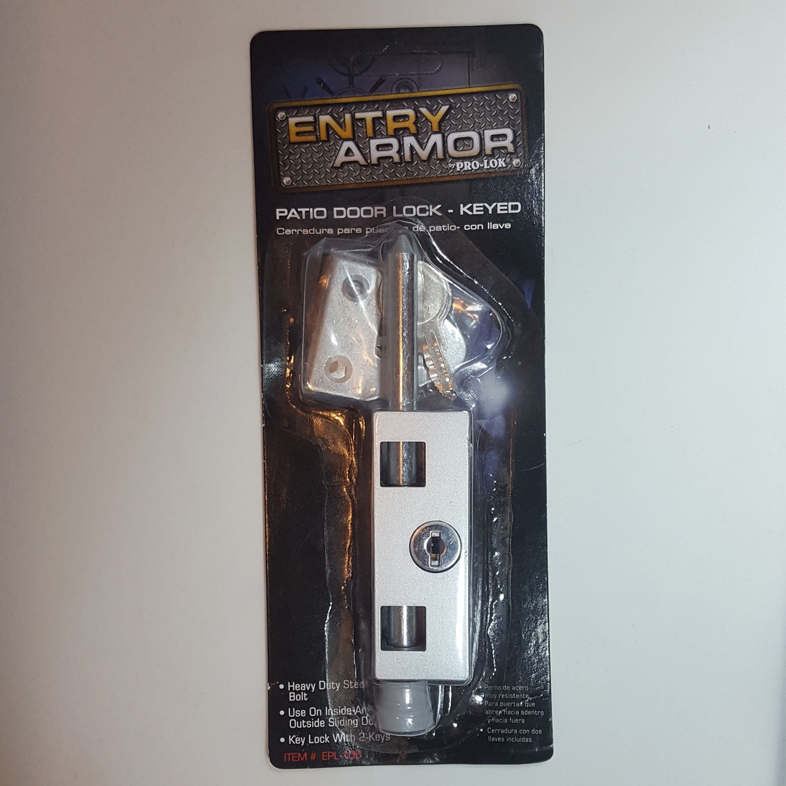 Patio Door Lock Heavy Duty With 2 Keys Sliding Door Window Lock Entry