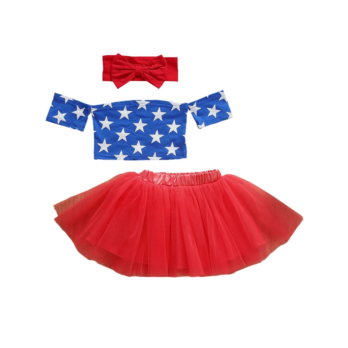 baby girl first 4th of july outfit
