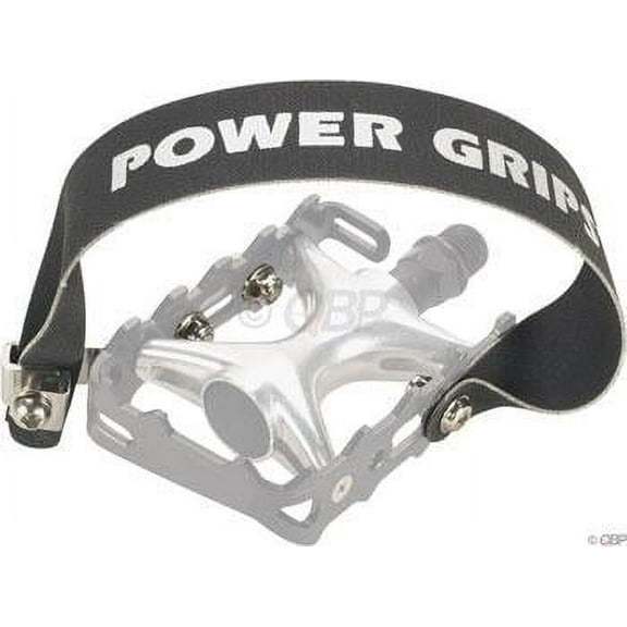 Power Grips Extra Long (375mm) with Hardware, Black