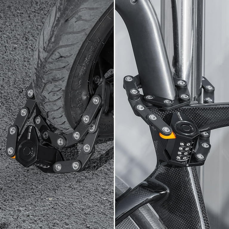 Klyra Bike Lock, Titanguard Pro Bike Lock, Folding Mountain