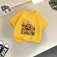 thumbnail image 5 of Xudanell Toddler Baby Girl Halloween T-Shirts Graphic Shirts Kid Short Sleeve Tees Vintage Top,Size 5-6 Years, 5 of 5