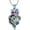 Colorful, variant on Rose Cremation Urn Jewelry for Ashes - Rose Flower Memorial Keepsake Ring Bracelet Necklace Gift for Women, Bereavement Gift for A Loss of The Loved One Cremation Urn Pendant
