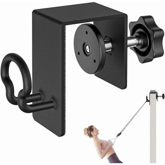 LinenLoon Door Anchor for Resistance Bands, Heavy Duty Door Anchor Attachment, Workout Door Mount Anchors for Body Weight Straps, Strength Training, Physical Therapy Exercise, Home Gym